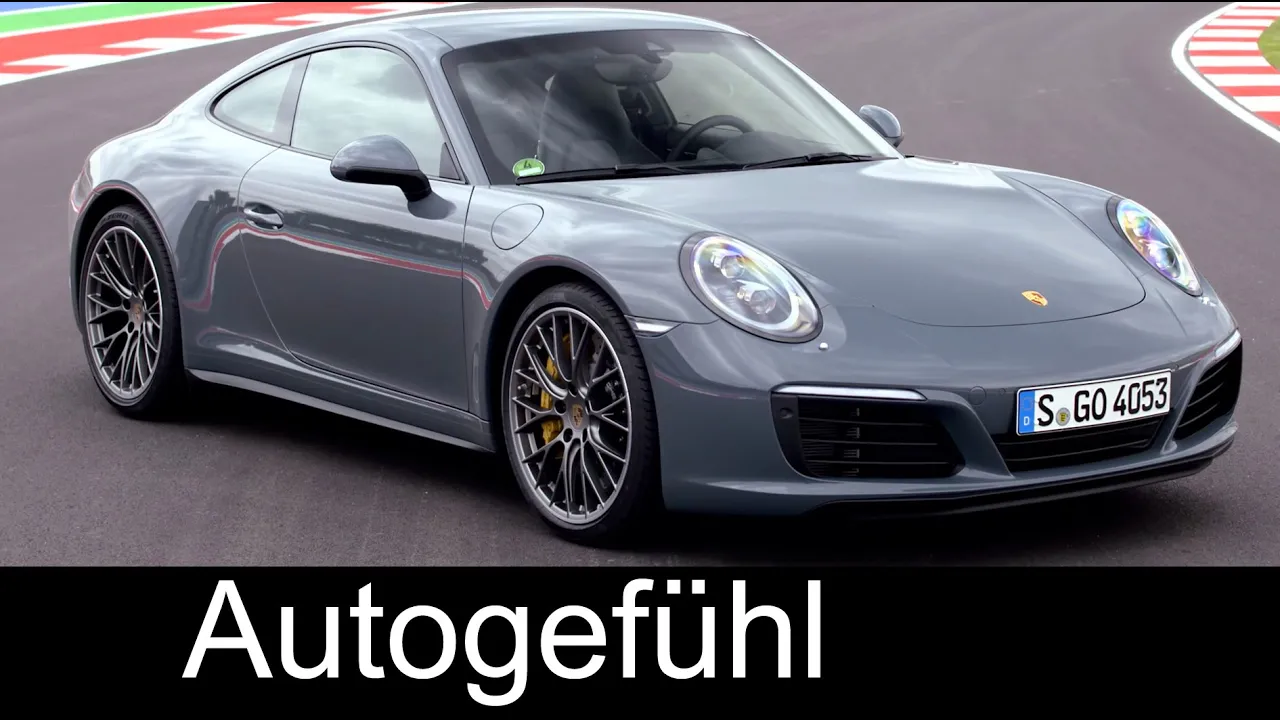 Porsche 911 Carrera 4 Facelift Sound Racetrack Exterior/Interior Preview 2017  -  Autogefühl