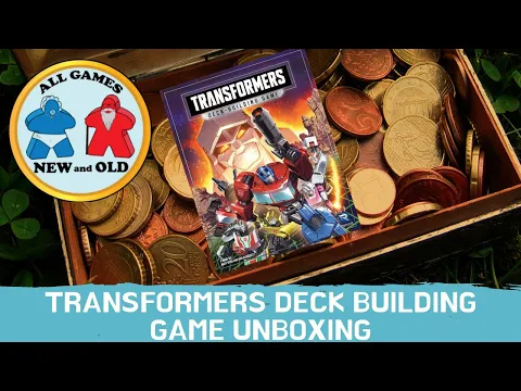 Transformers Deck Building Game Unboxing