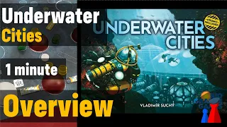 Underwater Cities -1 minute Overview - Peaky Boardgamer
