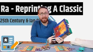 Ra Review - A New Edition With Art By Ian O'Toole & A Ra Chunky Meeple Worth Grabbing