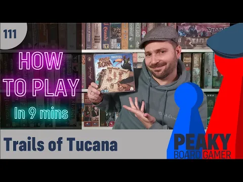 How to play Trails of Tucana board game - Full teach - Peaky Boardgamer