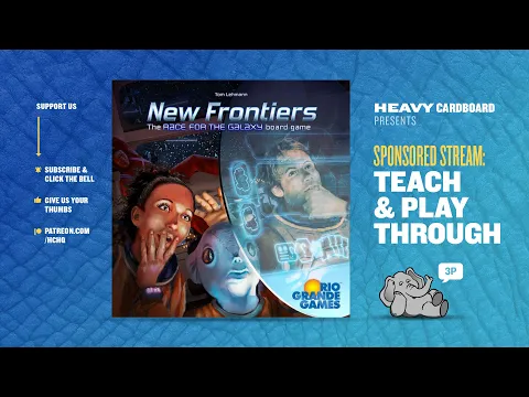New Frontiers - 3p Teaching & Play-through by Heavy Cardboard