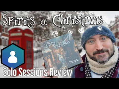 Spirits of Christmas ️ A Board game Overview from the snowy streets of London