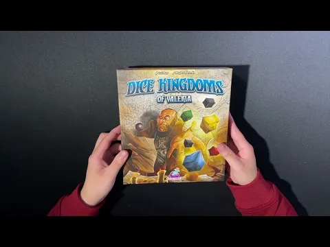 Dice Kingdoms of Valeria Boardgame Unboxing | DaniCha