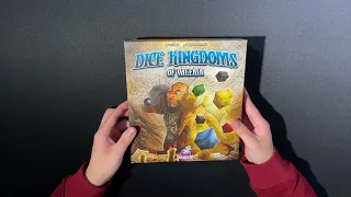 Dice Kingdoms of Valeria Boardgame Unboxing | DaniCha