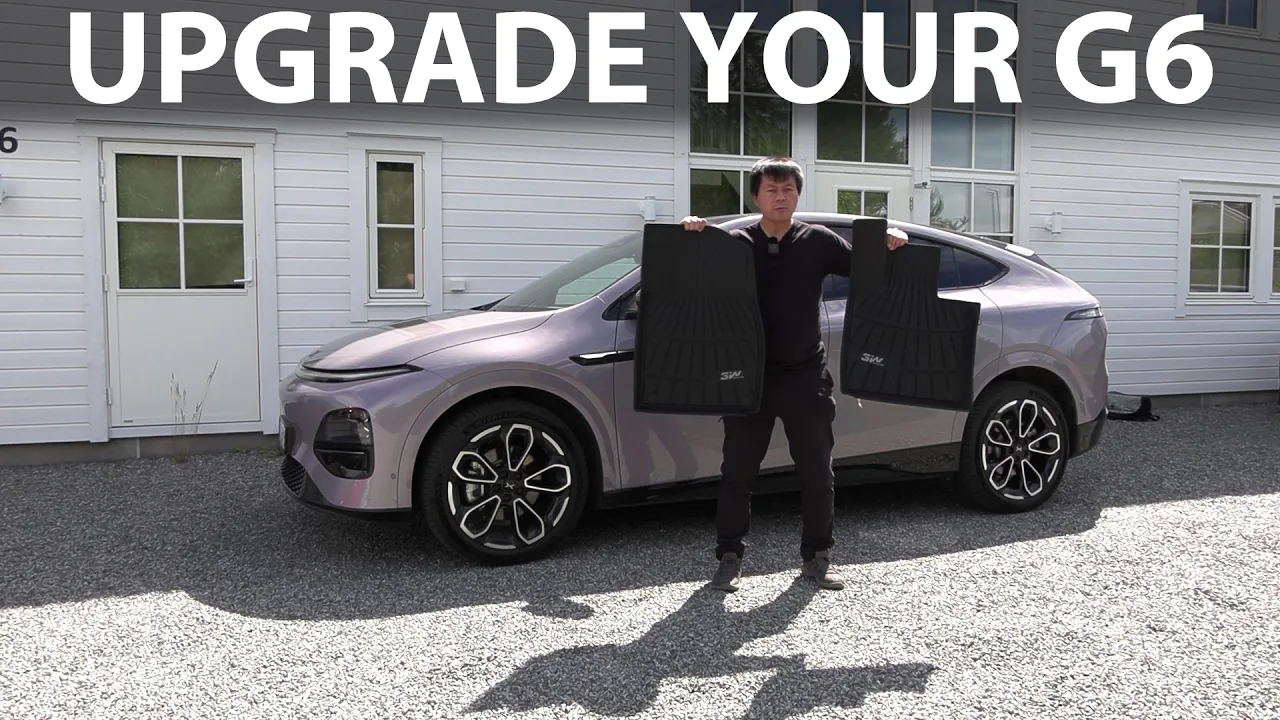 3W Auto Life floor mats for 2025 Xpeng G6
