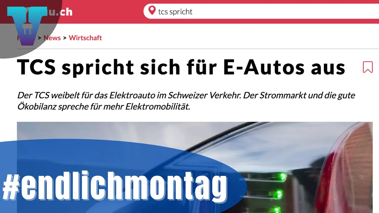 Mehr E-Autos in der Schweiz? Woher kommt der Strom? - #endlichmontag [Deutsch] | Vision E Drive #27