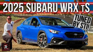The 2025 Subaru WRX tS Is A Rally Tuned Turbo Sport Sedan With STI Vibes
