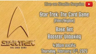 Star Trek: The Card Game (Fleer/Skybox, 1996) Booster Opening - Base Set
