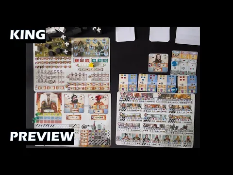King PnP Board Game Preview