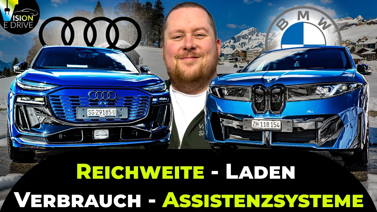 AUDI Q6 e-tron Quattro vs. BMW iX3 50xDrive - 2x Deutschland, 2x ganz anderes Ergebnis?