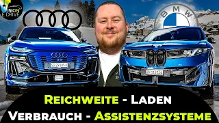 AUDI Q6 e-tron Quattro vs. BMW iX3 50xDrive - 2x Deutschland, 2x ganz anderes Ergebnis?
