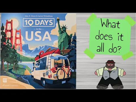 10 Days in the USA - Unboxing & How to Play