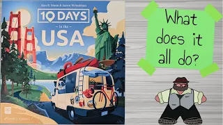 10 Days in the USA - Unboxing & How to Play