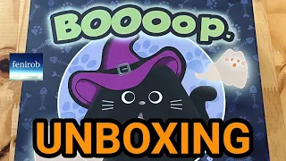BOOoop. Board Game | Unboxing (No Talking)