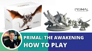 Primal The Awakening: How to Play. Rules explanation and sample turns based on the prototype.