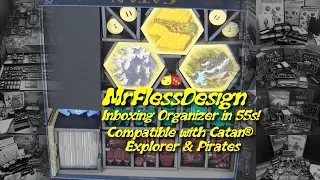 Organizer in 55s! (compatible with Catan® Explorers & Pirates up to 6 players)