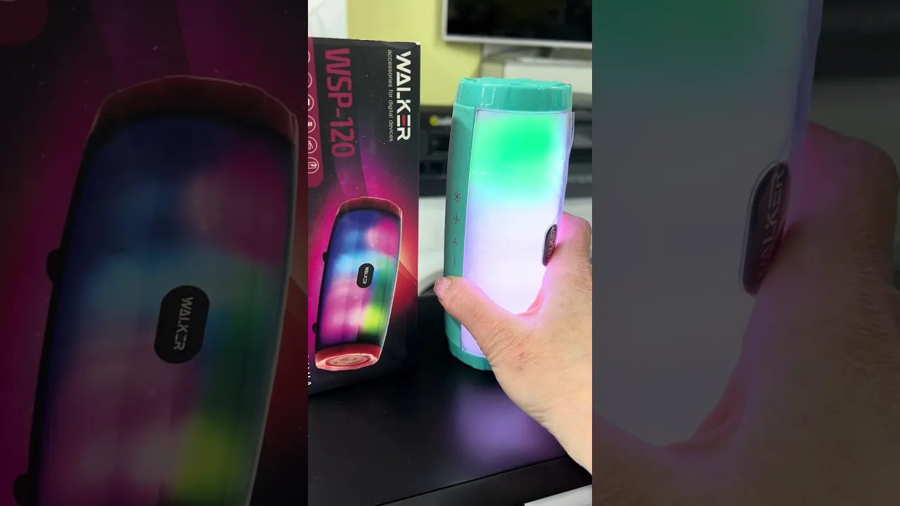 Портативна колонка WALKER WSP-120