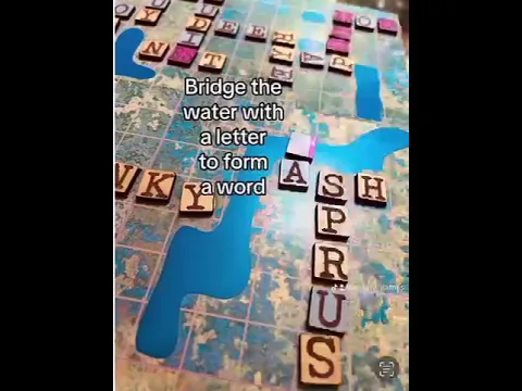 WayWord Connections, a Scrabble (tm) like word game played on a map.