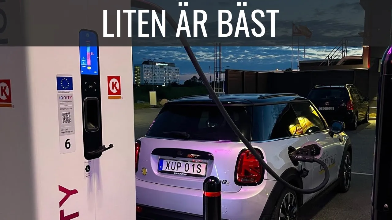 Mini Cooper SE - Räckviddstest på sommaren | Elbilsmagasinet