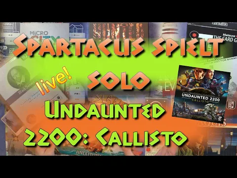 Undaunted 2200: Callisto - Solo, Szenario 1