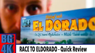 Quest for Eldorado - Boardgames4K Quick Review