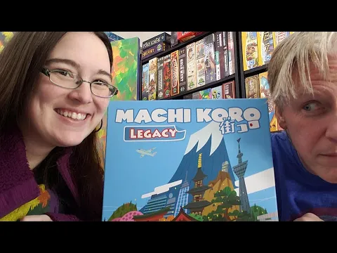 All the Games with Steph: Machi Koro Legacy Game 1 - No real Spoilers