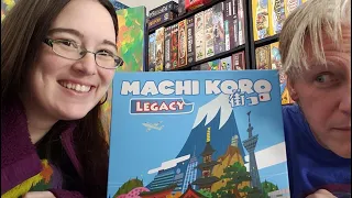 All the Games with Steph: Machi Koro Legacy Game 1 - No real Spoilers
