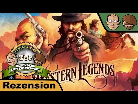 Hunter & Cron: Brettspiel Review - Western Legends
