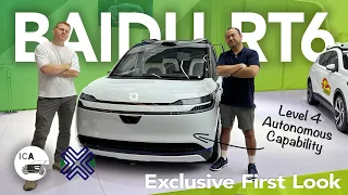 EV Robotaxis Are Coming - Baidu RT6 First Look