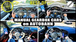 BEST of MANUAL SUPERCARS & SPORTSCARS on AUTOBAHN