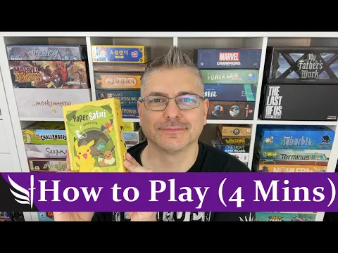 How to play Paper Safari (Pikachu & Friends)