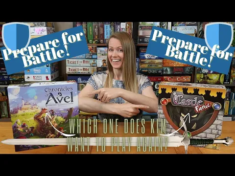 Should CHRONICLES OF AVEL Replace Castle Panic as a Cooperative Defend the Castle Strategy Game?!