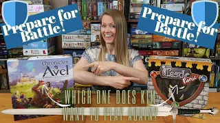 Should CHRONICLES OF AVEL Replace Castle Panic as a Cooperative Defend the Castle Strategy Game?!