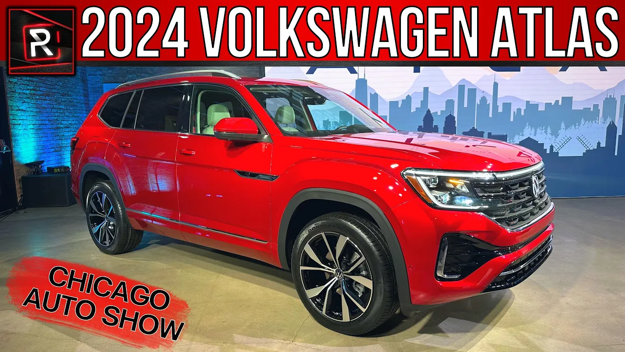The 2024 Volkswagen Atlas Is A Throughly Revised 3-Row Family SUV