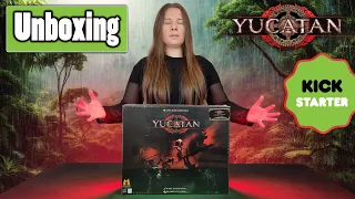 Yucatan (Kickstarter Edition) társasjáték dobozbontás és ismertető