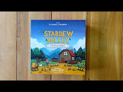 Stardew Valley The Board Game - Speed unboxing and reboxing