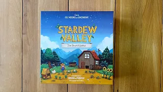 Stardew Valley The Board Game - Speed unboxing and reboxing