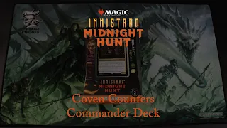Magic: The Gathering: Innistrad: Midnight Hunt: Coven Counters Commander Deck