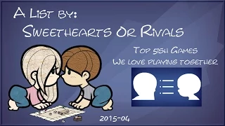 SHoR: Top 5ish Games We Love to Play Together