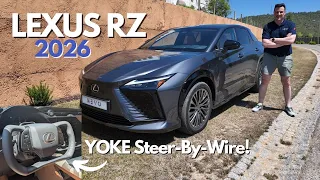 Lexus RZ 2026 - 1st Drive with Yoke & Steer-By-Wire