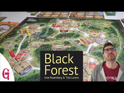 BLACK FOREST - Tutorial DETTAGLIATO, commenti e confronto con Glass Road - OnTheBoard124