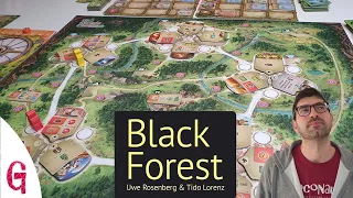 BLACK FOREST - Tutorial DETTAGLIATO, commenti e confronto con Glass Road - OnTheBoard124