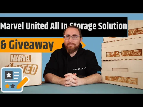 Marvel United All In Storage Solution from One Sharp Joe...& Giveaway!