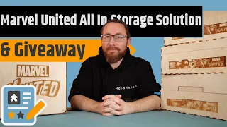 Marvel United All In Storage Solution from One Sharp Joe...& Giveaway!