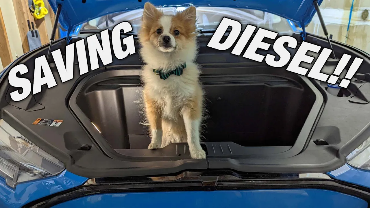 Saving Diesel with our Electric Car! (plus used EVs and the EV environmental impact)