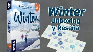 Winter juego de mesa Unboxing y Reseña