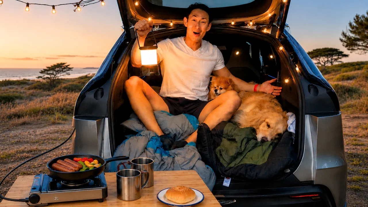 I Camped in Tesla’s New Model Y L...it has one big problem