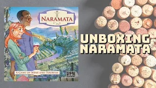 Unboxing Naramata, a wine experience game by @SlipstreamFirst