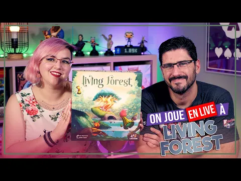 [Règles & Partie] LIVING FOREST | 2 joueurs | Ludonaute | VOD Live